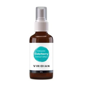 Viridian organic elderberry Throat Spray