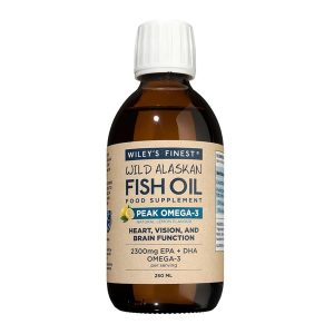 Wiley's Finest Wild Alaskan Fish Oil - Peak Omega-3 Liquid