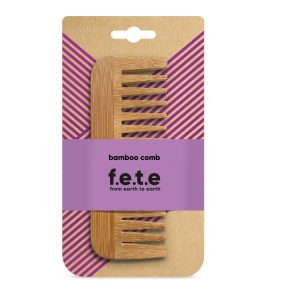 f.e.t.e bamboo comb
