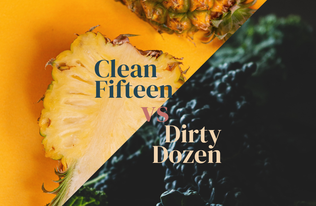 clean fifteen dirty dozen
