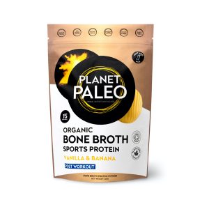 Planet Paleo Organic Bone Broth Protein Powder – Vanilla & Banana