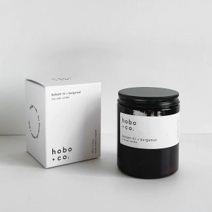 Hobo + Co Balsam Fir + Bergamot Medium Candle