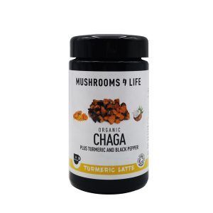 Mushrooms 4 Life chaga turmeric latte