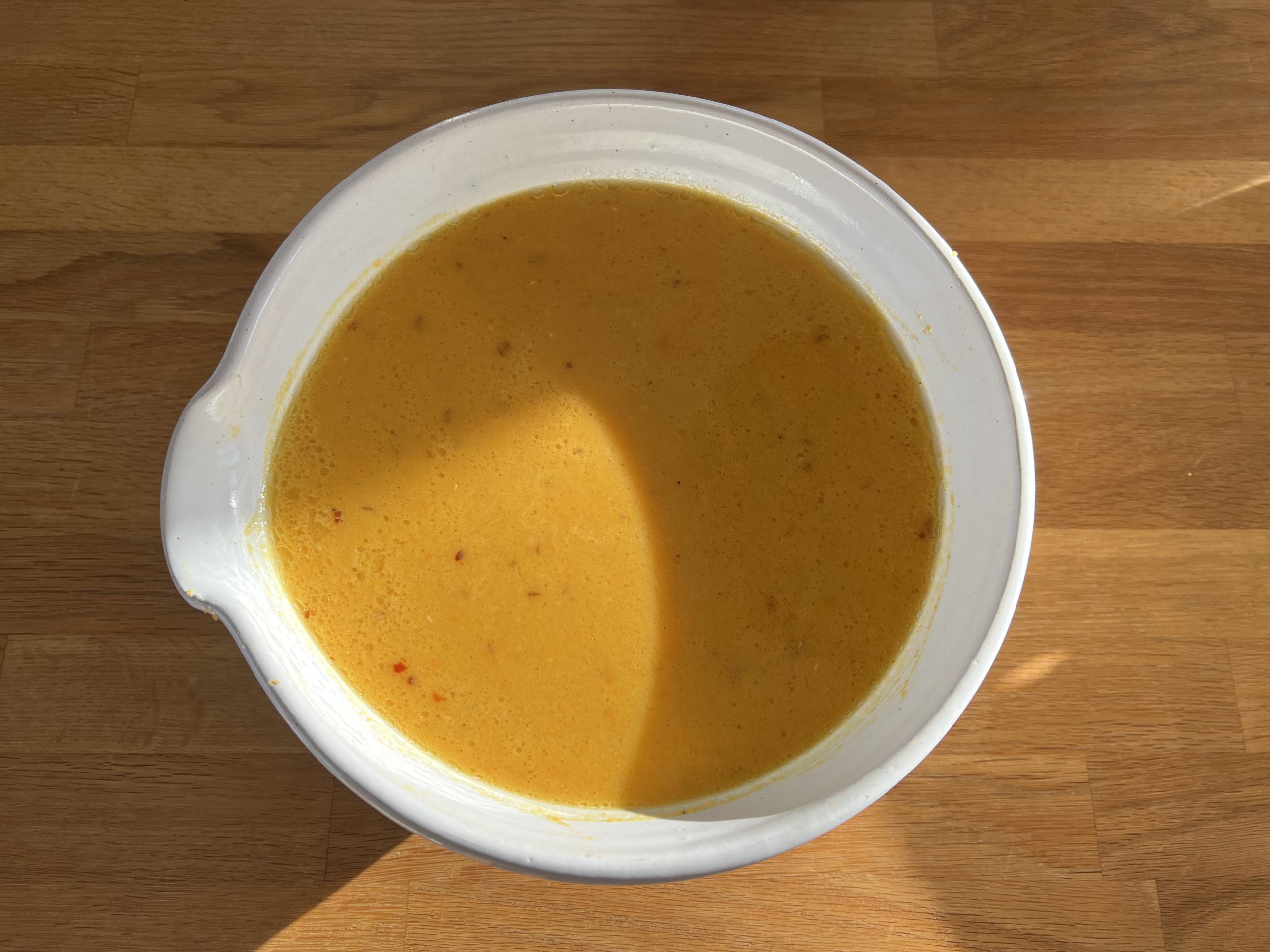 Butternut Squash & Red Lentil Soup