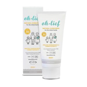 Oh-Lief Natural Body Sunscreen SPF 30