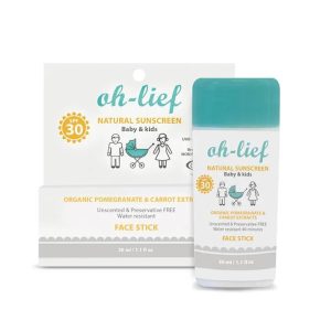 Oh-Lief Natural Sunscreen Face Stick