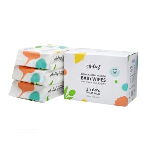 Oh-Lief Biodegradable Baby Wipes